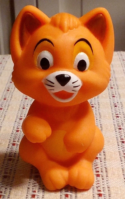 Vintage 1988 Disney Oliver and Company - Oliver 3" Finger Puppet McDonald's Toy