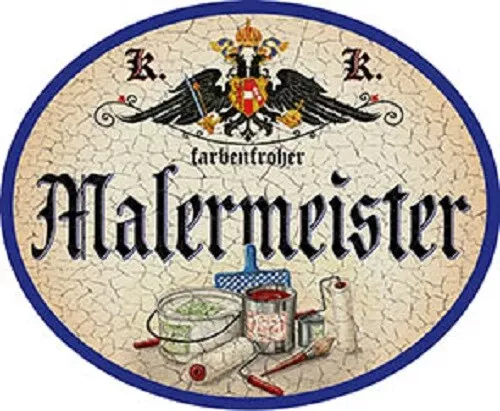 Malermeister + Nostalgieschild