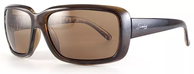 Sundog Serenity Slim Face TrueBlue Golf Sunglasses Tortoiseshell / Brown Lens