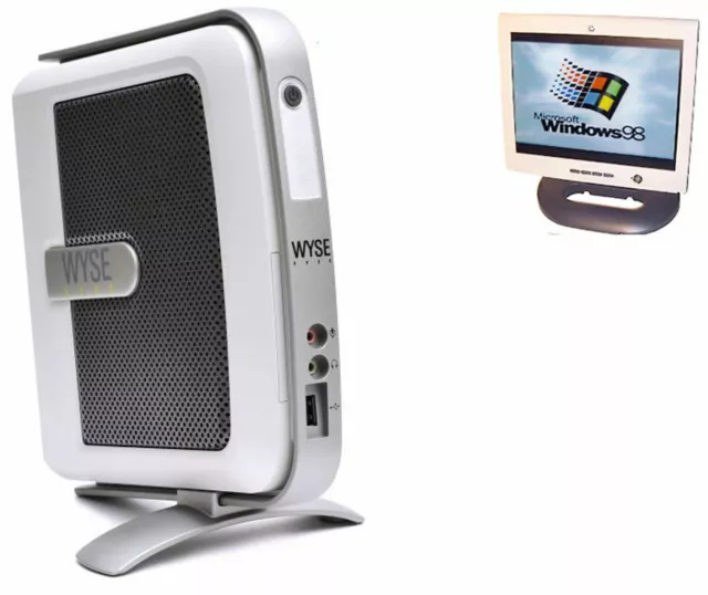 MINI-PC WYSE V90 1 GHz 2x RS-232 INCLUIDA LICENCIA WIN98 PARA DOS JUEGOS DUKE PRINZ