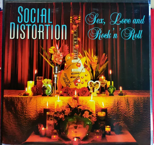 SOCIAL DISTORTION "Sex, Love And Rock 'N' Roll" red colored Vinyl LP 2004