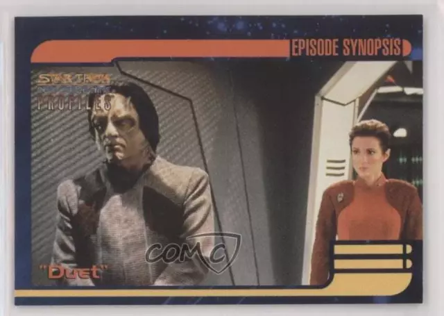 1997 SkyBox Star Trek: Deep Space Nine Profiles Duet #21 0f6