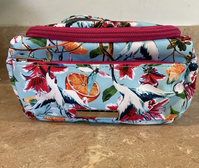 samantha brown to go cosmetic organizer tropical nwot HTF