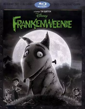 Frankenweenie [Four-Disc Combo: Blu-ray 3D/Blu-ray/DVD + Digital Copy] [3D Blu