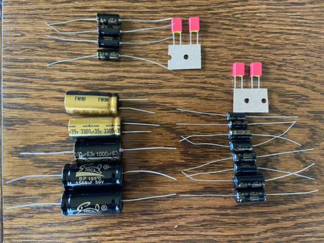 Seeburg SHP1 SHP2 SHP3 Jukebox Amplifier REBUILD KIT New Capacitors Recap