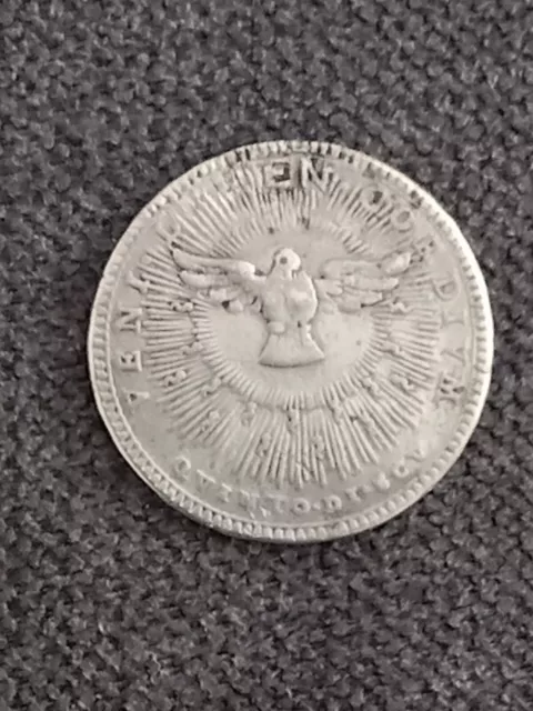 Doppio Giulio 1774 Sede Vacante argento, a mio giudizio bb