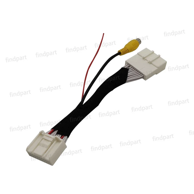 Reverse Back up Camera Video RCA Adapter for Renault Dacia with MediaNav 24Pin