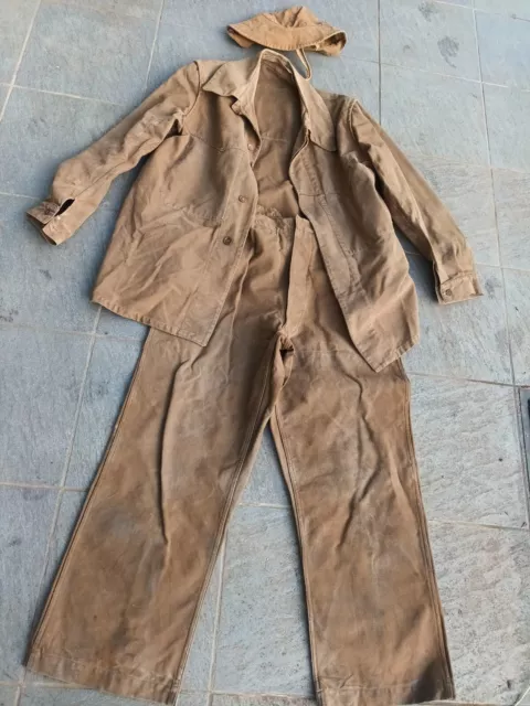ANCIENNE TENUE TRAVAIL M tier Cheminot SNCF VESTE PANTALON