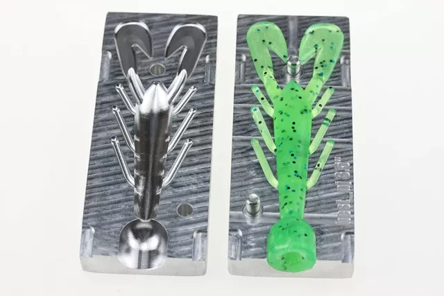 Soft Plastiс Mold Lure Making Injection Molds Fishing  
