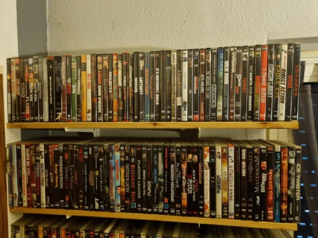 Riesige DVD Sammlung mit 427 Filmen