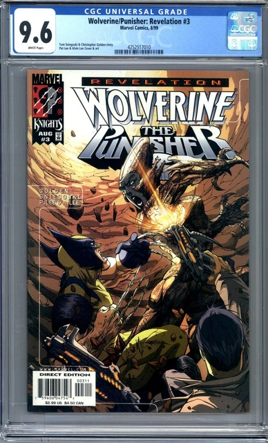 Wolverine/Punisher: Revelation #3 Marvel (1993)   1st Print  CGC 9.6
