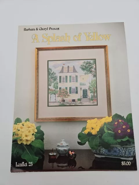 Barbara & Cheryl Present A Splash Of Yellow Leaflet 25 1993