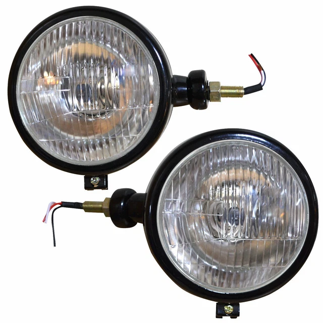 Pièces de tracteur Mahindra 12V, phares 275 575 485 475, lot de 2 avec ampoule