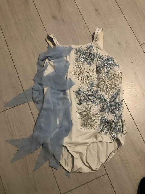 Concorso di costumi danza teatro teatro bianco blu bianco