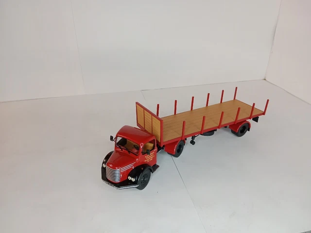 Unic Zu 42 Plateau Semi Remorque D Exception Ixo 1/43