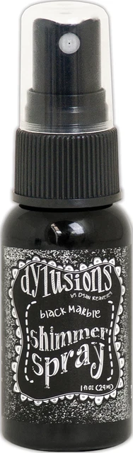 Dylusions Schimmersprays 1oz - schwarzer Marmor - DYH-60765