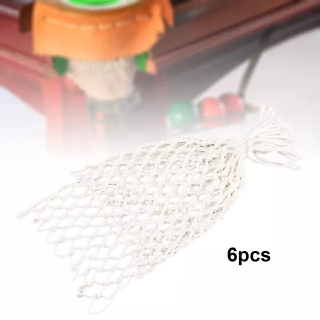 6 Pieces Billiards Nets Supplies for Enthusiasts Training Billiards Tabletop