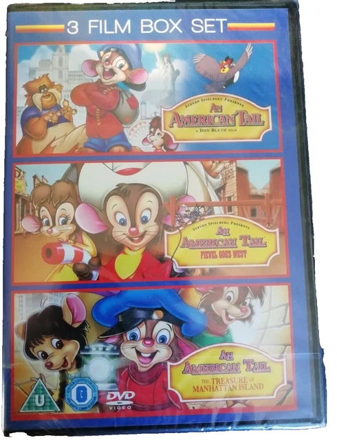 An American Tail The Treasure Of Manhattan Island Dvd AN AMERICAN TAIL/FIEVEL Goes West/The Treasure of Manhattan Island R2