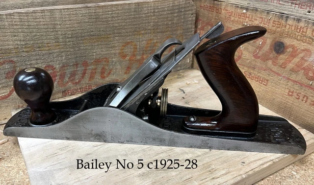 Nice Stanley Bailey No 5 Sweetheart Era type  c1920s Clean Sharp Ready to Use