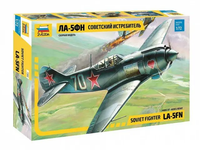 Soviet Fighter La-5FN	7203 Zvezda	 1:72 New!