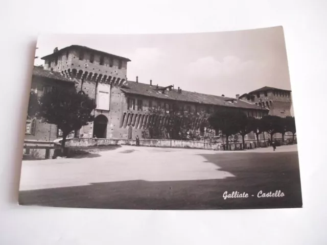 Novara - Galliate Castello - spedita f. g. 1952