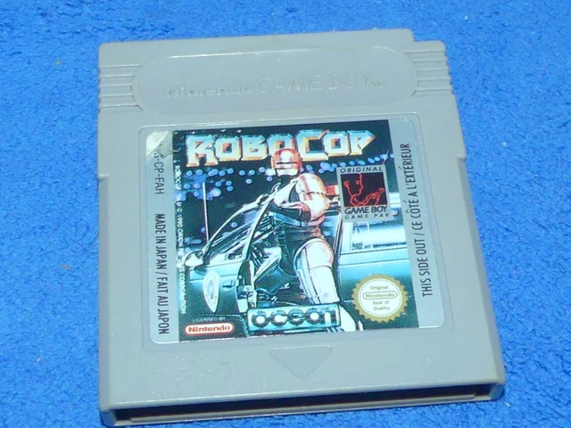 Jeu RoboCop Version Originale Game Boy Color - Cartouche EUR, état Correct Pour Collectionneurs
