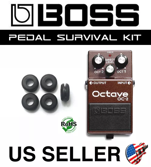 BOSS OC-2 OC-3 OC-5 Octave Guitar Pedal Grommet Survival Kit Rubber O-Ring 5 PCS