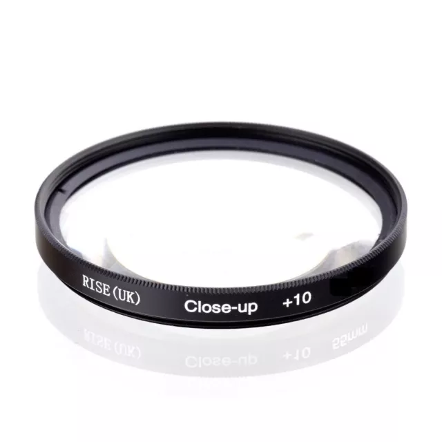 Rise(UK) 72mm +10 Close-Up Macro Lens Filter for Canon Nikon Sony Olympus