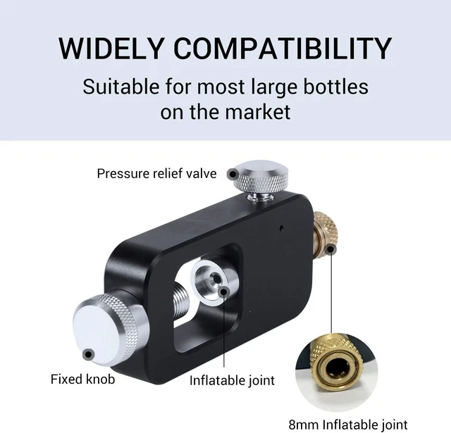 3000PSI 8MM SMACO Scuba Diving Tank Refill Adapter PCP Paintball Fill