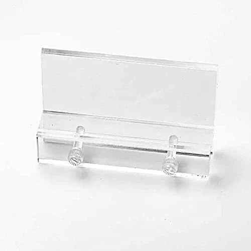 BELMAKS Set of 2 Clear Acrylic Fish Tank LED Light Holder Aquarium Lamp Hangi...