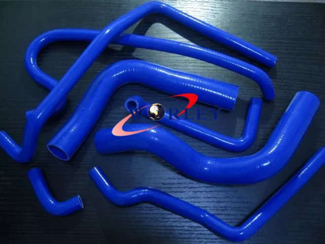 Silicone Radiator Heater Hose Kit for Holden VR VS VN VP V8 5.0L SS 304 5L BLUE