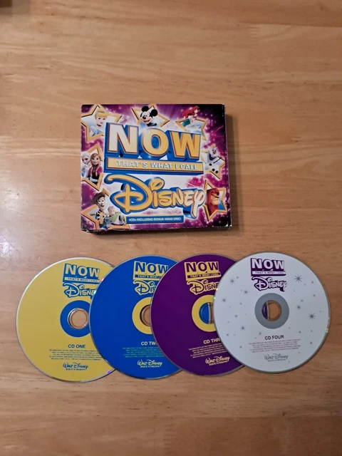 NOW THAT'S WHAT I Call Disney CD Box Set 4 discs 2014 £4.99 - PicClick UK