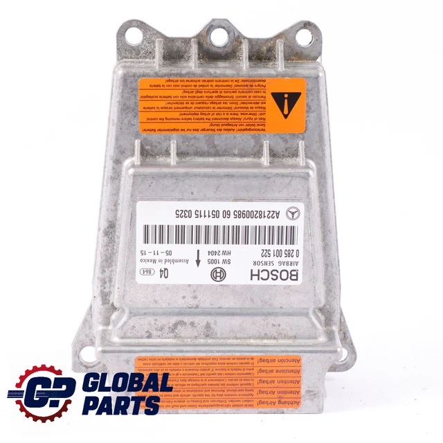 MERCEDES W221 AIR Module Control Unit ECU SRS module Trigger Device ...