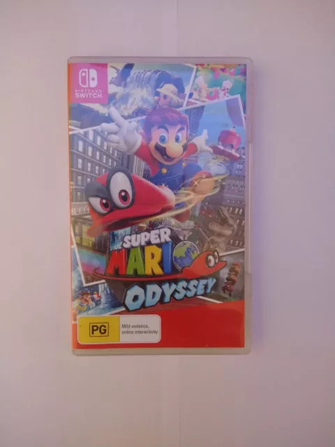 Mario odyssey switch used deals
