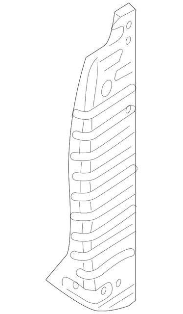 Genuine Nissan Corner Panel 93329-7S230