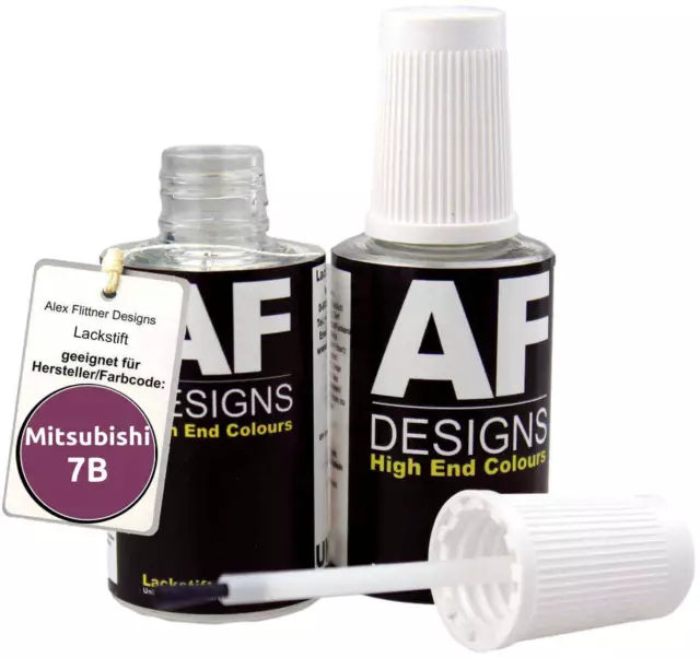 Lackstift für Mitsubishi 7B Purple Metallic schnelltrocknend 20x20ml Autolack