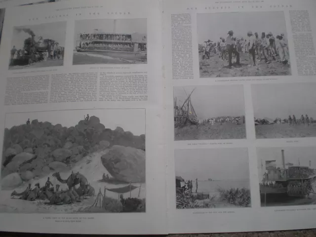 Photo article British army success in Sudan 1898 my ref T