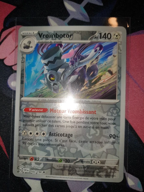 Blister Pokémon Mascarade Crépusculaire - 3 Boosters + 1 Carte Promo Vrombotor Brillante