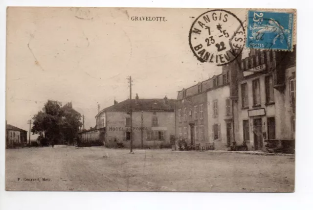 GRAVELOTTE Moselle CPA 57 rue de l'hotel de la poste et du musée