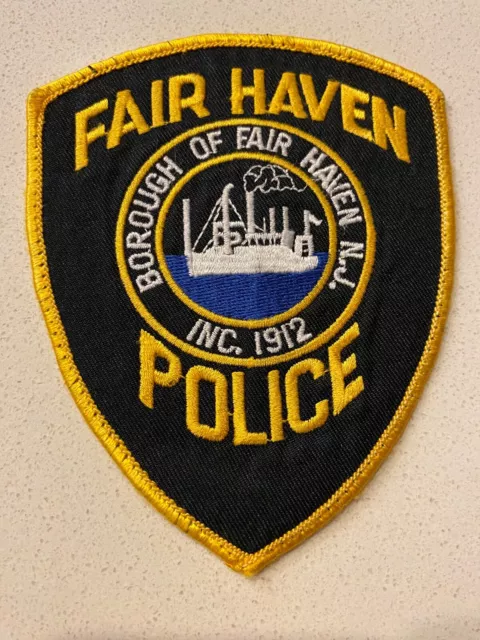 NEW JERSEY NJ Borough of Fair Haven Police Department patch
