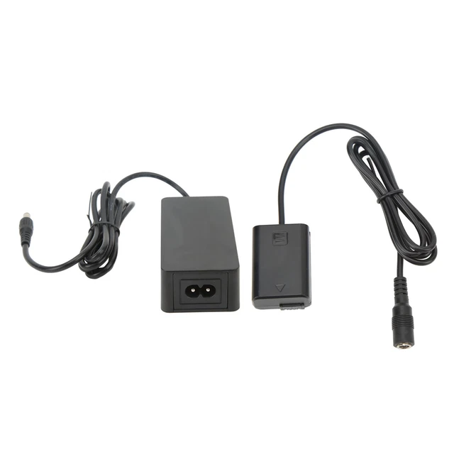 AC PW20 Dummy Battery NP FW50 Camera DC Coupler ABS Metal Camera Dummy Batte Kit