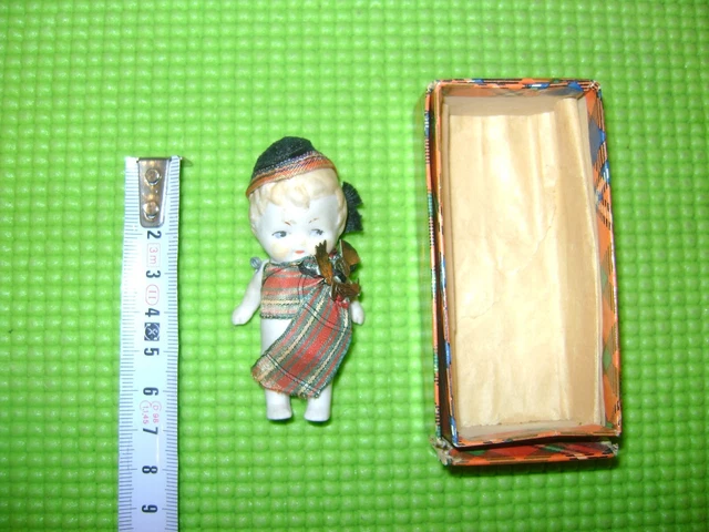 POUPEE ANCIENNE DEP PORCELAINE BISCUIT 4 h: 38cm c.1900 EUR 340,00