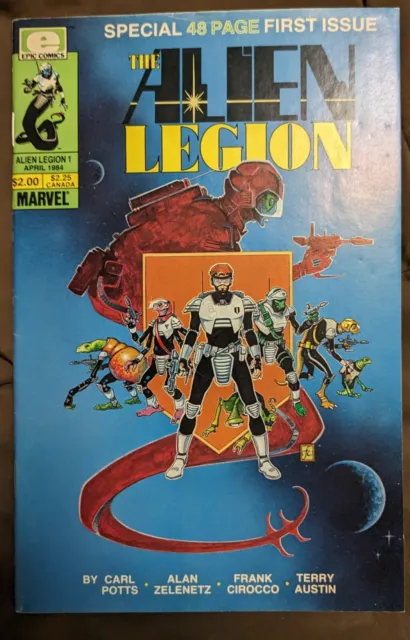 Marvel (Epic) Comics Alien Legion #1 1984 🔥Movie Announced!