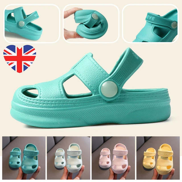 Kids Toddler Girls Boys Summer Beach Clogs Garden Pool Shoes Sandals Slippers