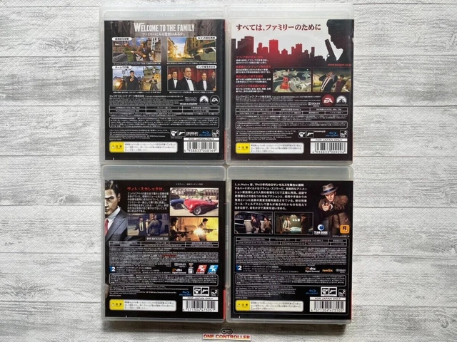 SONY PS3 The Godfather The Dons Edition & 2 & Mafia II & L.A. Noire from Japan 2