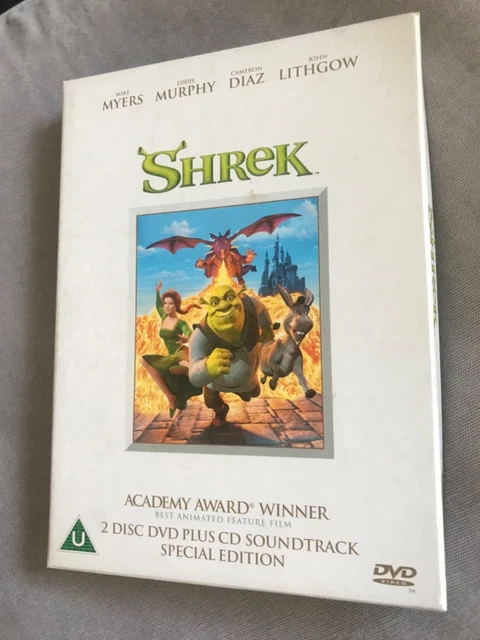 Shrek Computer Cd SHREK ( 2 X Disc Plus Cd Soundtrack ) Special Boxed Edition £5.99 ...