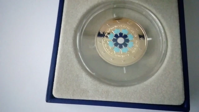 COFFRET FRANCE 2 Euro BE 2018 Le Bleuet Centenaire Guerre Frankreich