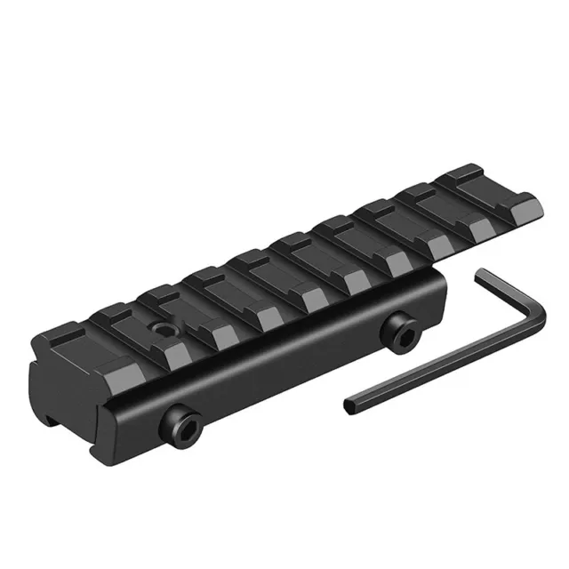 Adattatore di montaggio binario da 11 mm coda di rondine a 21 mm Picatinny Weaver converti rotaia BaUL