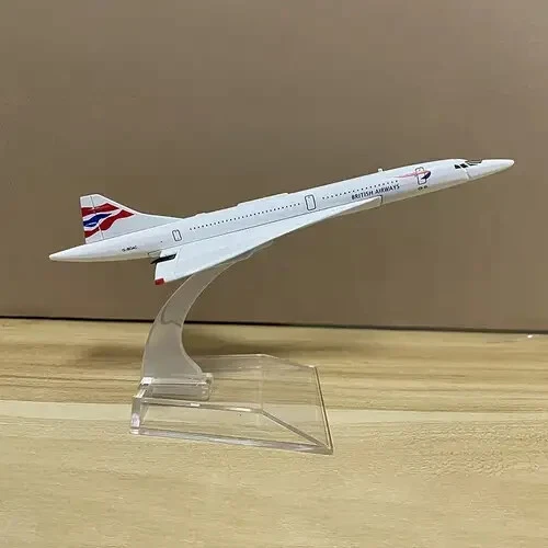 16CM CONCORDE BRITISH Airways BA Metal Aircraft Plane Model Gift UK £12 ...