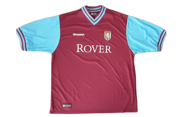 ASTON VILLA TRIKOT 2002/2003 XL/XXL ROVER TOP WIE NEU Fußball England